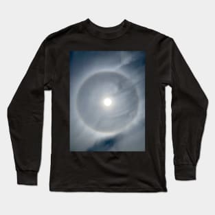 Optical phenomenon of sun with halo Long Sleeve T-Shirt